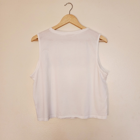 Calvin Klein Performance Crop Tank Top Size XL - Picture 4 of 6
